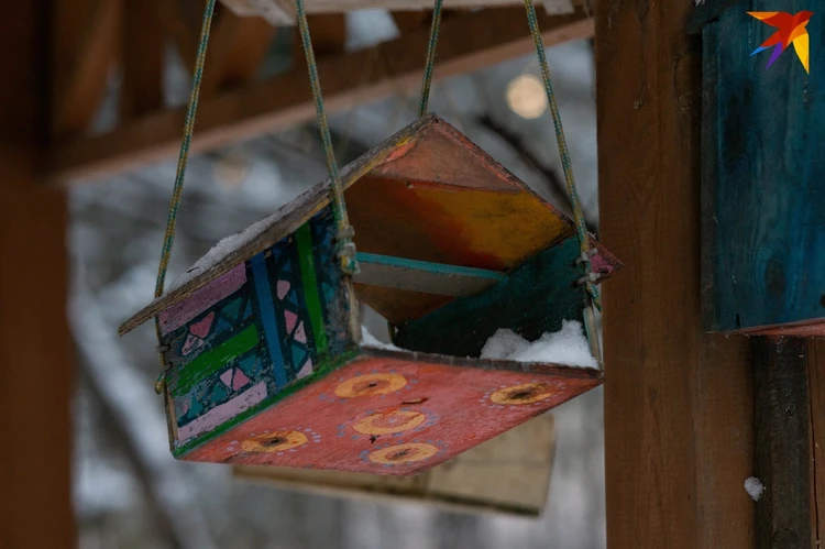 Кормушки в парках Ижевска. Visitudmurtia.org