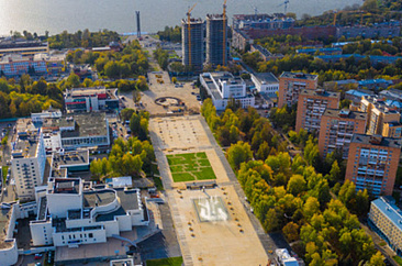 Центральная площадь г. Ижевска
