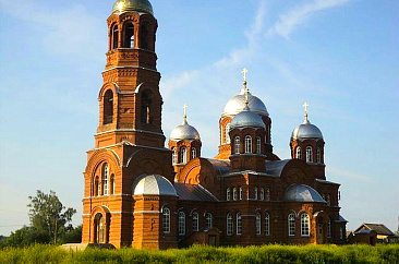 Свято-Никольский храм в селе Ершовка