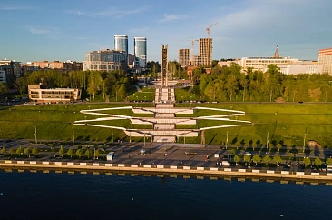 Ижевск с высоты: лучшие виды