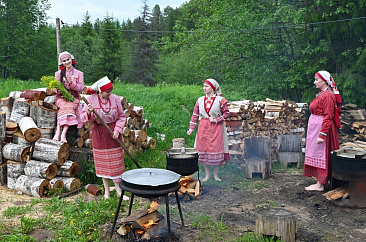 Республиканский фестиваль «Деревня – душа России» в возрожденной деревне Мувыр